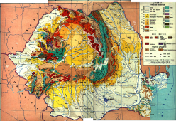 Harta Geologica a Romaniei